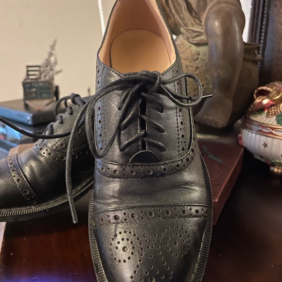 BLUE BROGUES OXFORDS…Sz 6 - Picture 2 of 6